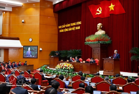 Second meeting of 14th Party Central Committee opens in Hanoi